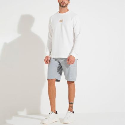 Imagem de Moletom Forum Patch Ou25 Off White Masculino