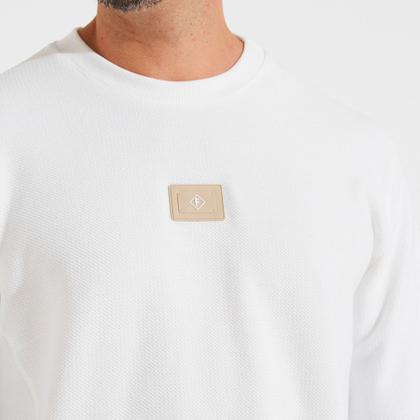 Imagem de Moletom Forum Patch Ou25 Off White Masculino