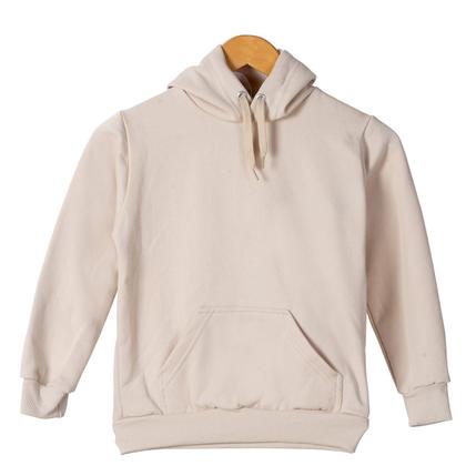 Imagem de Moletom Infantil Masculino Estilo Canguru Flanelado para Menino e Crianças Agasalho Básico Liso Confortável de Frio Inverno Abrigo