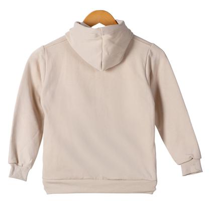 Imagem de Moletom Infantil Masculino Estilo Canguru Flanelado para Menino e Crianças Agasalho Básico Liso Confortável de Frio Inverno Abrigo