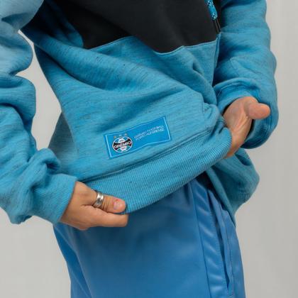 Imagem de Moletom Juvenil Gremio Oficial Escudo Bordado