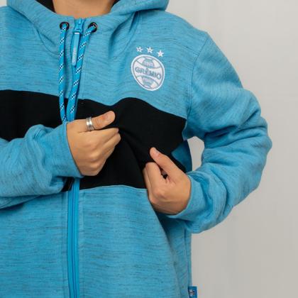 Imagem de Moletom Juvenil Gremio Oficial Escudo Bordado