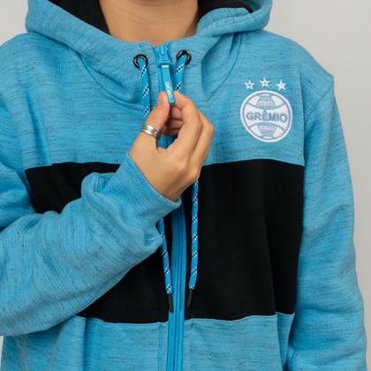 Imagem de Moletom Juvenil Gremio Oficial Escudo Bordado