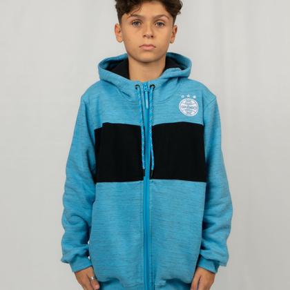 Imagem de Moletom Juvenil Gremio Oficial Escudo Bordado