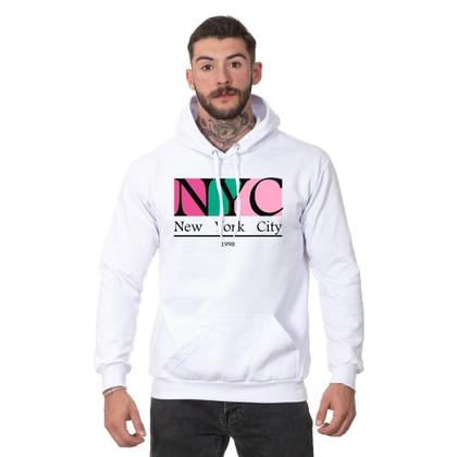 Imagem de Moletom Masculino Ajustável Algodão Macio Confortável