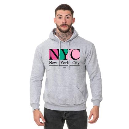 Imagem de Moletom Masculino Ajustável Algodão Macio Confortável