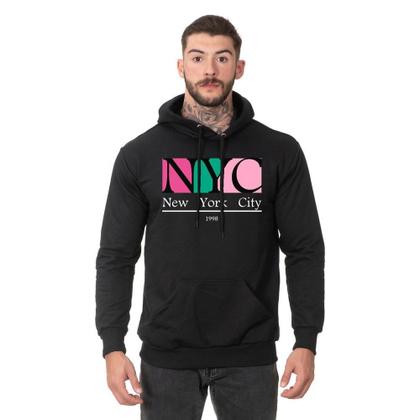 Imagem de Moletom Masculino Ajustável Algodão Macio Confortável