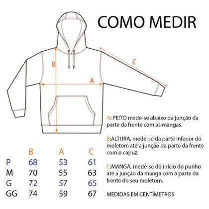 Imagem de Moletom Masculino Canguru Liso Moderno Macio Conforto