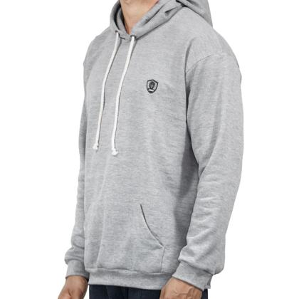 Imagem de Moletom Masculino Com Capuz Canguru Bolso Frontal Ideal Dias Frios Casaco Inverno Macio CMR