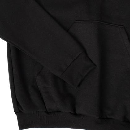 Imagem de Moletom Masculino Desayner com Capuz Preto