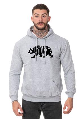 Imagem de Moletom Masculino Estampado Blusa de Frio Urso California