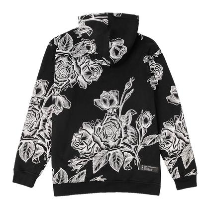 Imagem de Moletom MCD Canguru Especial Rosas WT24 Masculino Preto