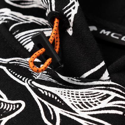 Imagem de Moletom MCD Canguru Especial Rosas WT24 Masculino Preto