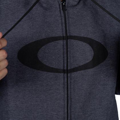 Imagem de Moletom Oakley Ellipse F/Z Hood Chumbo