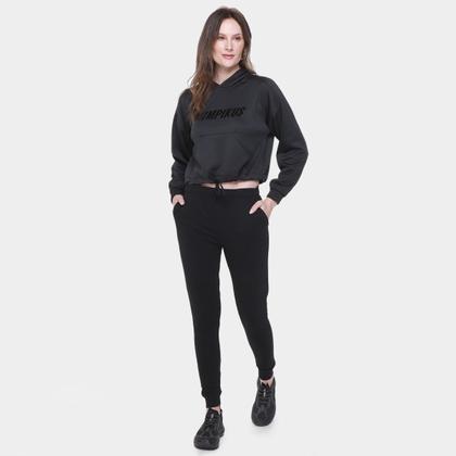 Imagem de Moletom Olympikus Cropped Capuz Feminino