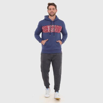 Imagem de Moletom Peluciado Words Azul