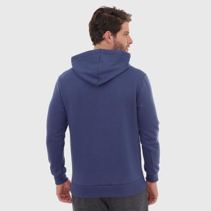 Imagem de Moletom Peluciado Words Azul