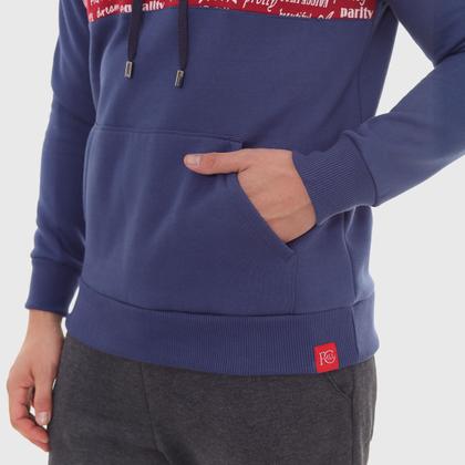 Imagem de Moletom Peluciado Words Azul