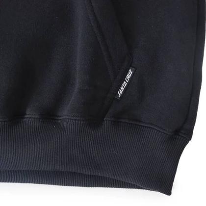 Imagem de Moletom Santa Cruz Canguru Fechado Opus Dot Front Preto