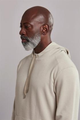 Imagem de Moletom Tecnocomfy com Capuz Slim Fit - Bege Areia