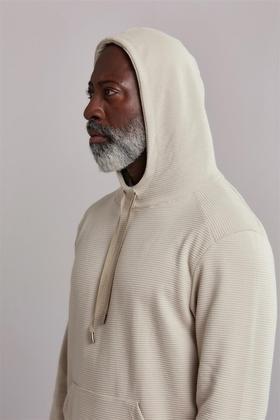 Imagem de Moletom Tecnocomfy com Capuz Slim Fit - Bege Areia