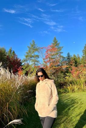 Imagem de Moletom TEDDY para Amamentação - Cru e Confortável