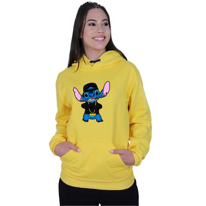 Imagem de Moletom Unissex Canguru Lilo Stitch Gangster