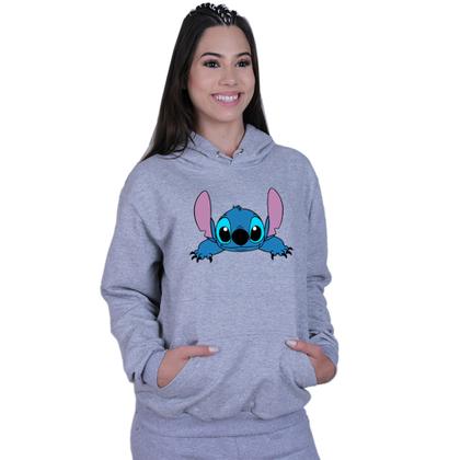 Imagem de Moletom Unissex Canguru Lilo Stitch New
