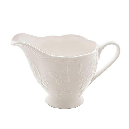 Imagem de Molheira Cremeira Leiteira Porcelana Butterfly Flower Lyor