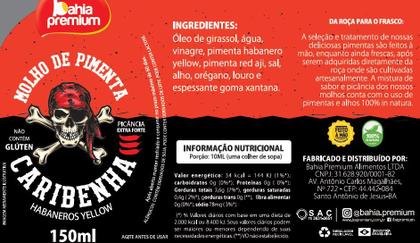 Imagem de Molho Pimenta Cremosa Calabresa Temperada Linha Temática Bahia Premium 150ml Churrasco