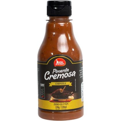 Imagem de Molho Pimenta Cremosa Ervas Finas Gourmet Picância Intensa 200ml Bahia Premium  Até 8 Sabores