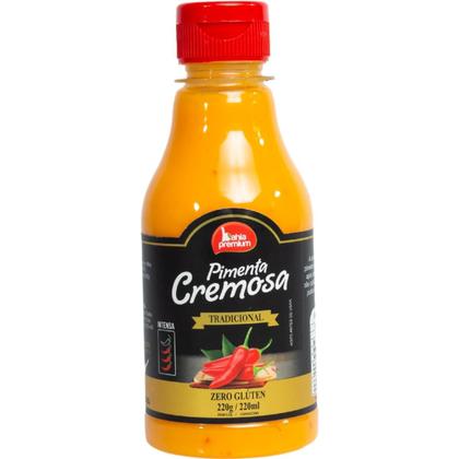 Imagem de Molho Pimenta Cremosa Gourmet Trinidad Scorpion Ardência Estra Forte (para os brutos) 200ml Até 8 Sabores Bahia Premium