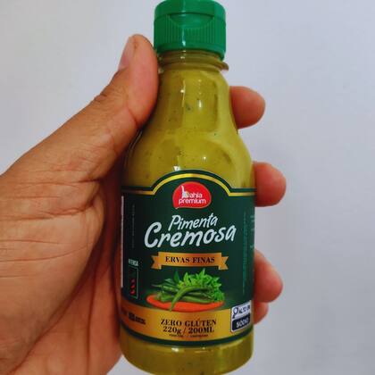 Imagem de Molho Pimenta Cremosa Jalapeño Gourmet Ardência Suave 200ml Bahia Premium  Até 8 Sabores