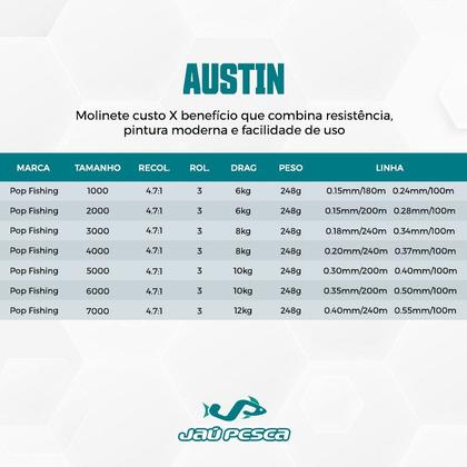 Imagem de Molinete austin 5000