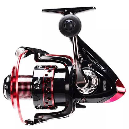 Imagem de Molinete De Pesca Alto Mar MFD 4000 14 Rol 5.2:1 Drag:12kg - Carretel Alumínio