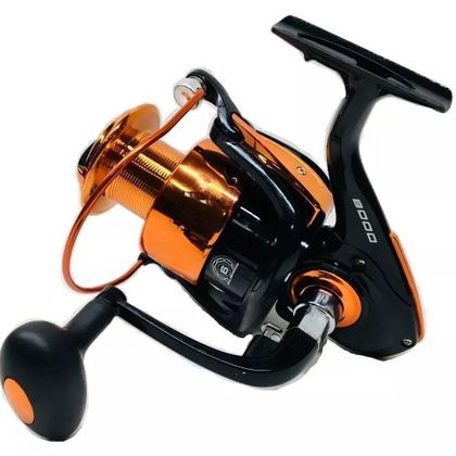 Imagem de Molinete De Pesca Grande 9000 Com 6 Rolamentos