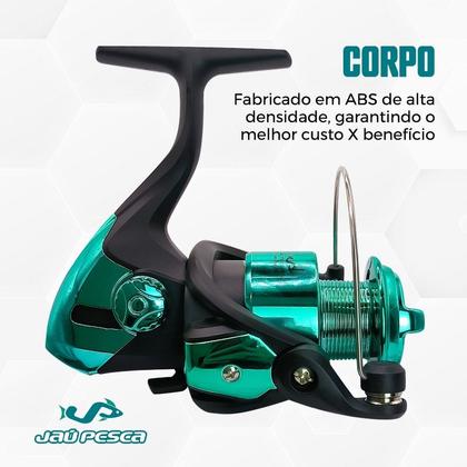 Imagem de Molinete Frost Acqua 3 Rolamentos 5.21 Jaú Pesca
