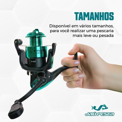 Imagem de Molinete Frost Acqua 3 Rolamentos 5.21 Jaú Pesca