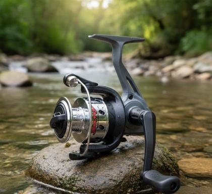 Imagem de Molinete Marine Sports Jimmy Fd 1 Rolamento 5.2:1 Com Linha