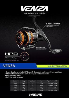 Imagem de Molinete venza 2000 marine sports