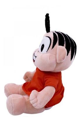 Imagem de Mônica De Pelúcia Sentada - Turma Da Mônica - Original 26cm