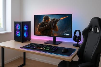 Imagem de MONITOR 19,5 Polegadas FOX Led WIDESCREEN HD HDMI VGA 75hz Gamer