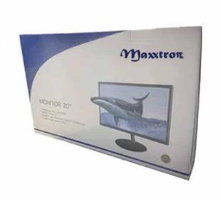 Imagem de Monitor 20 Maxxtro LED com Entradas HDMI e VGA  Imagem Nítida e Conexão Versátil