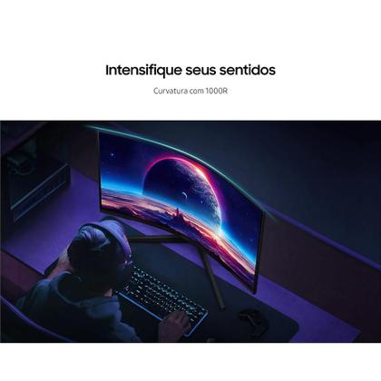 Imagem de Monitor 27" Gamer Samsung Odyssey G5, Tela curva VA, 165Hz, QHD (2.560 x 1.440), 1ms, HDR10, Freesync, LS27CG552ELMZD