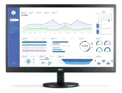 Imagem de Monitor Aoc 18,5 Led 60hz Hd E970swhnl