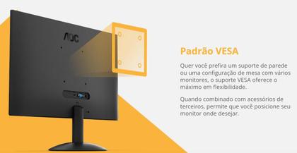 Imagem de Monitor AOC 21,5" Full HD 120Hz, 1ms, VA, Gaming, Screen+Adaptive-Sync, Flicker-Free, 22B30HM23