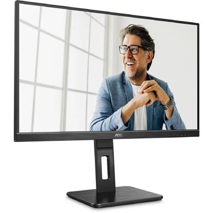 Imagem de Monitor AOC 22P2UM 21.5", Full HD, 75Hz, Base Ajustável, AdaptiveSync, HDMI, Display Port e VGA, Preto
