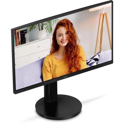 Imagem de Monitor aoc 24 led full hd com ajuste de altura 24b3hmf2 1ms 100hz