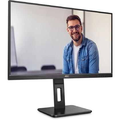 Imagem de Monitor AOC 27" IPS, 75 Hz, Base Ajustável, DP, Hub USB - 27P2Q