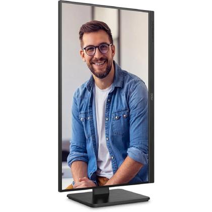 Imagem de Monitor AOC 27" IPS, 75 Hz, Base Ajustável, DP, Hub USB - 27P2Q